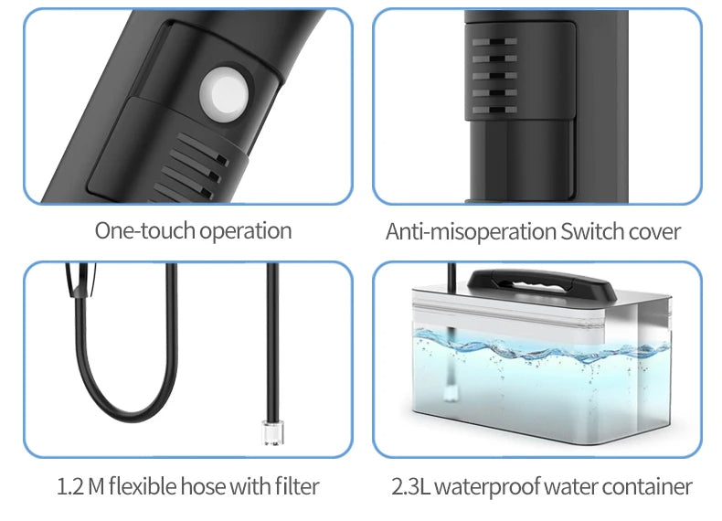 Draadloze elektrische bidet - Montagevrij