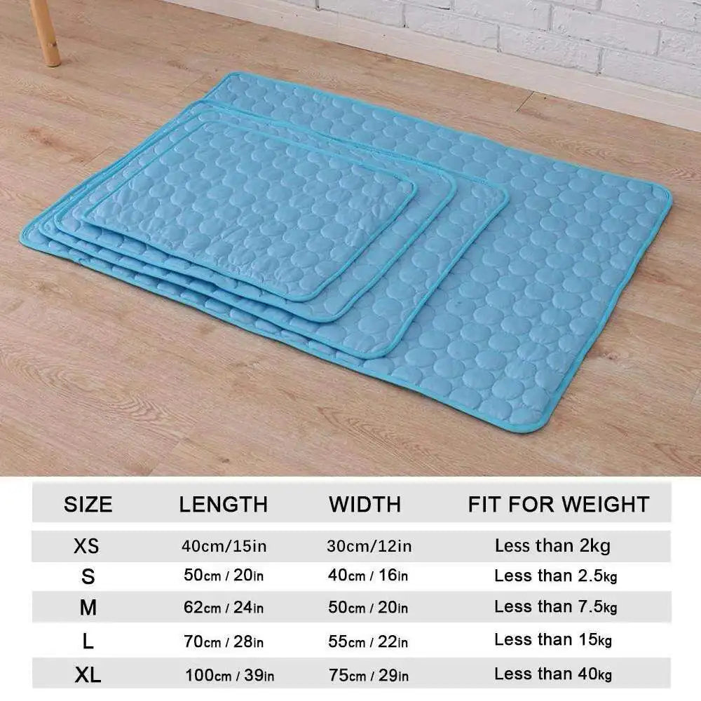 Cooling Mat for pets - Summer cooling Mat For Dogs & Cats